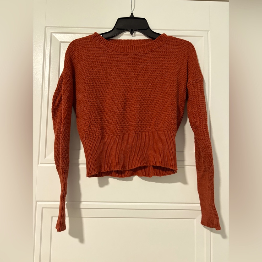 Hippie Rose Open Back Sweater
